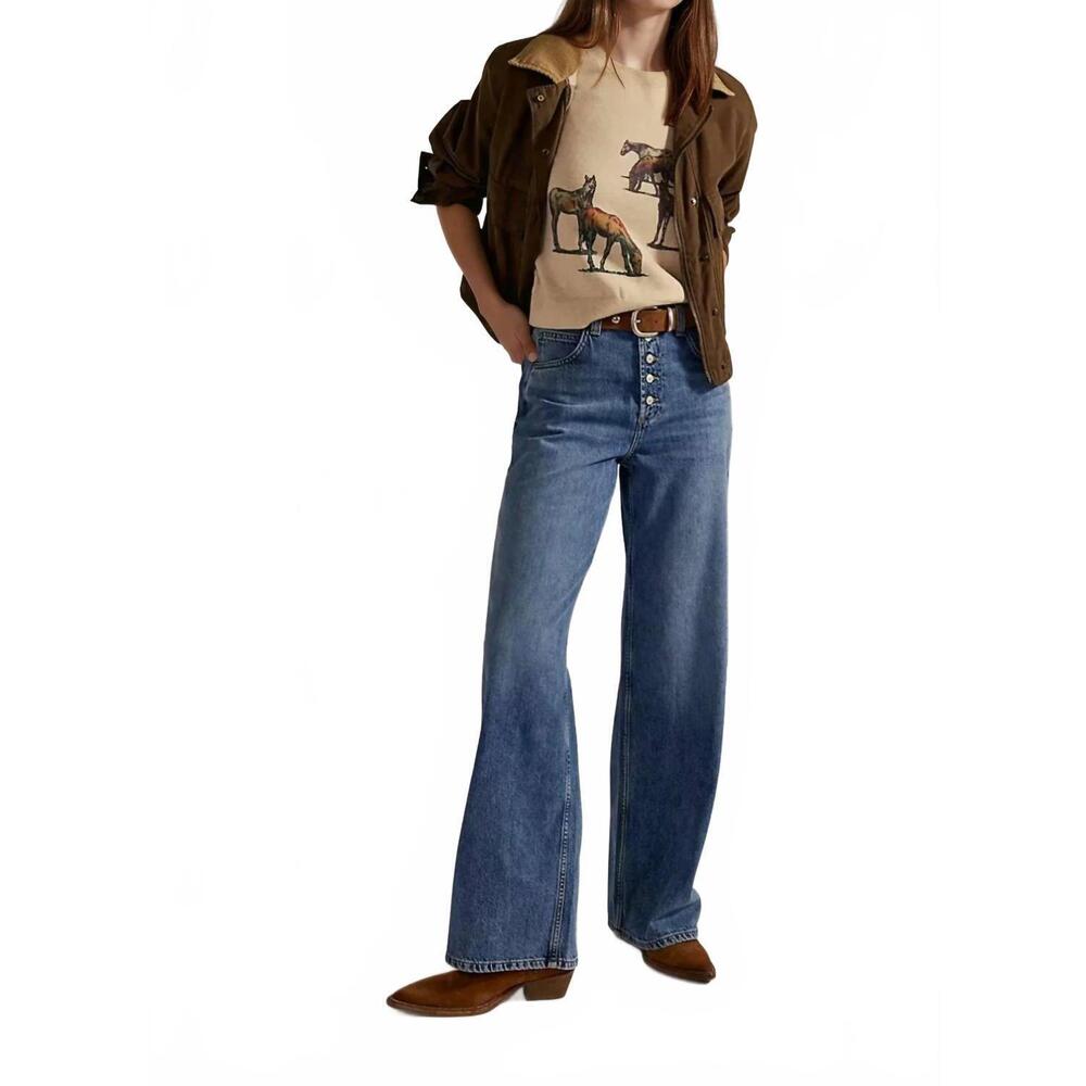 NEW FREE PEOPLE nia boyfriend jeans in friday